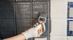 Travaux de peinture intérieure et carrelage  